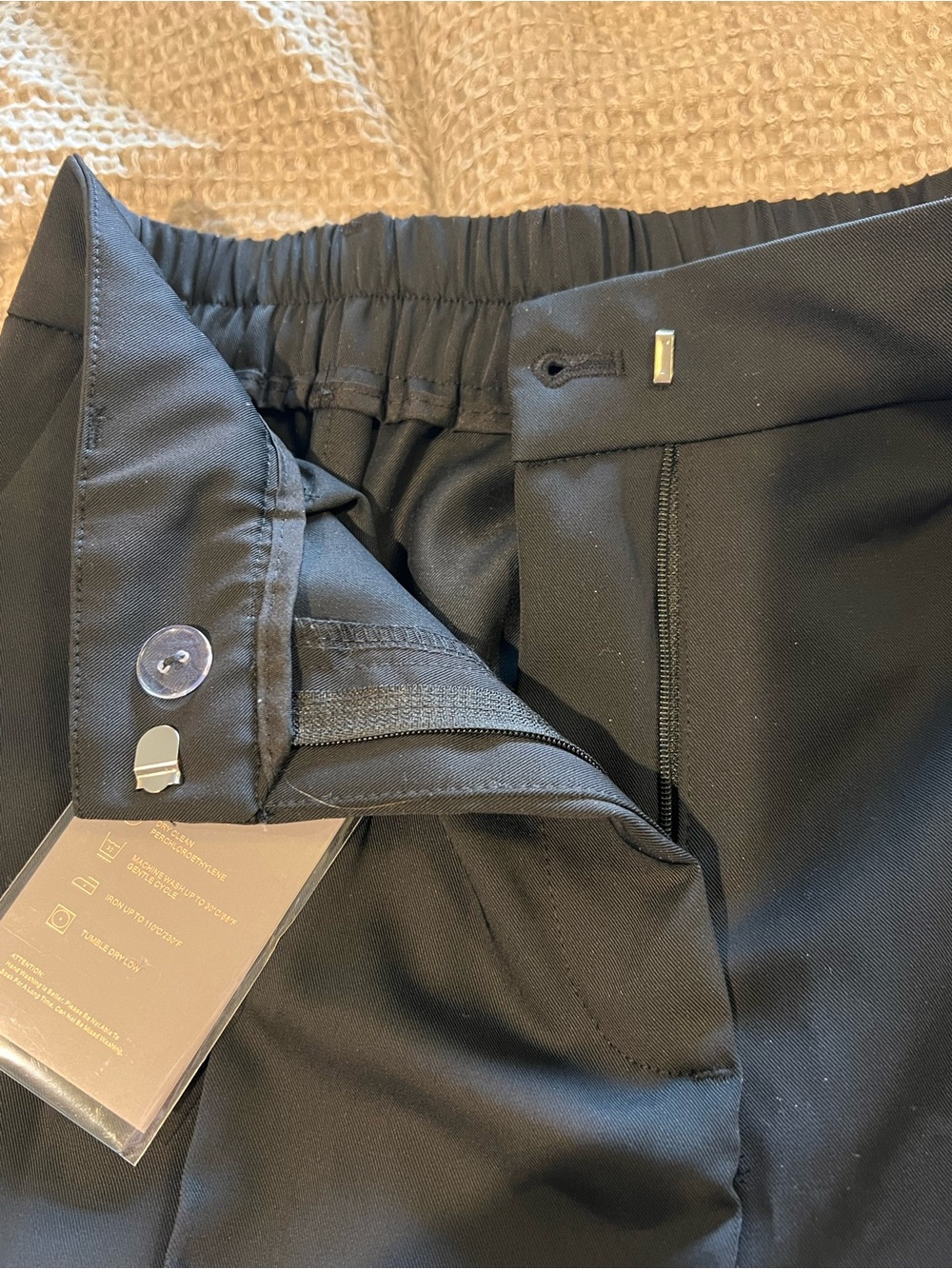 Wide Leg Women’s Pants in Black